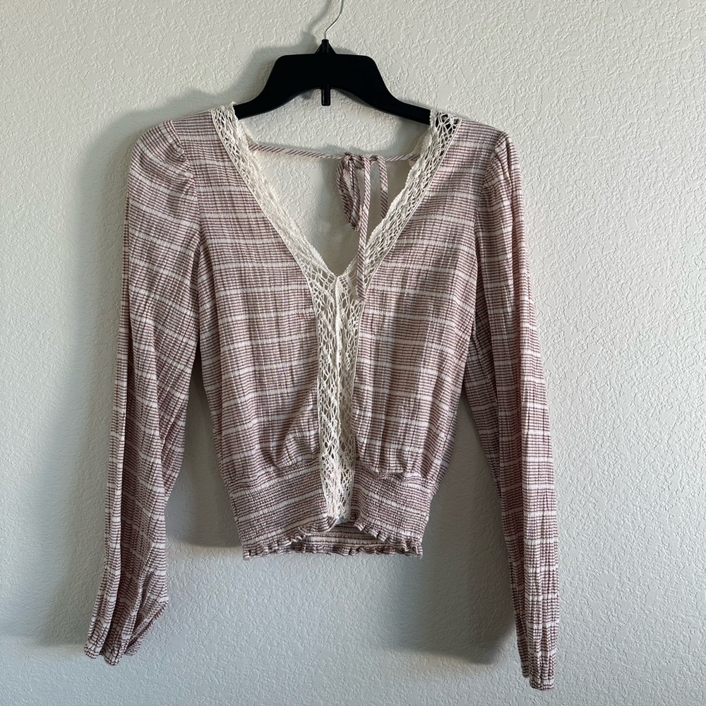 Open Back Western Style Top